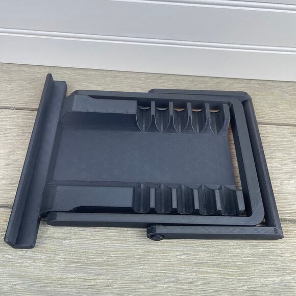 Folding Tablet Stand, iPad Stand, Desk iPad Holder, Portable Tablet Stand - Picture 9 of 10